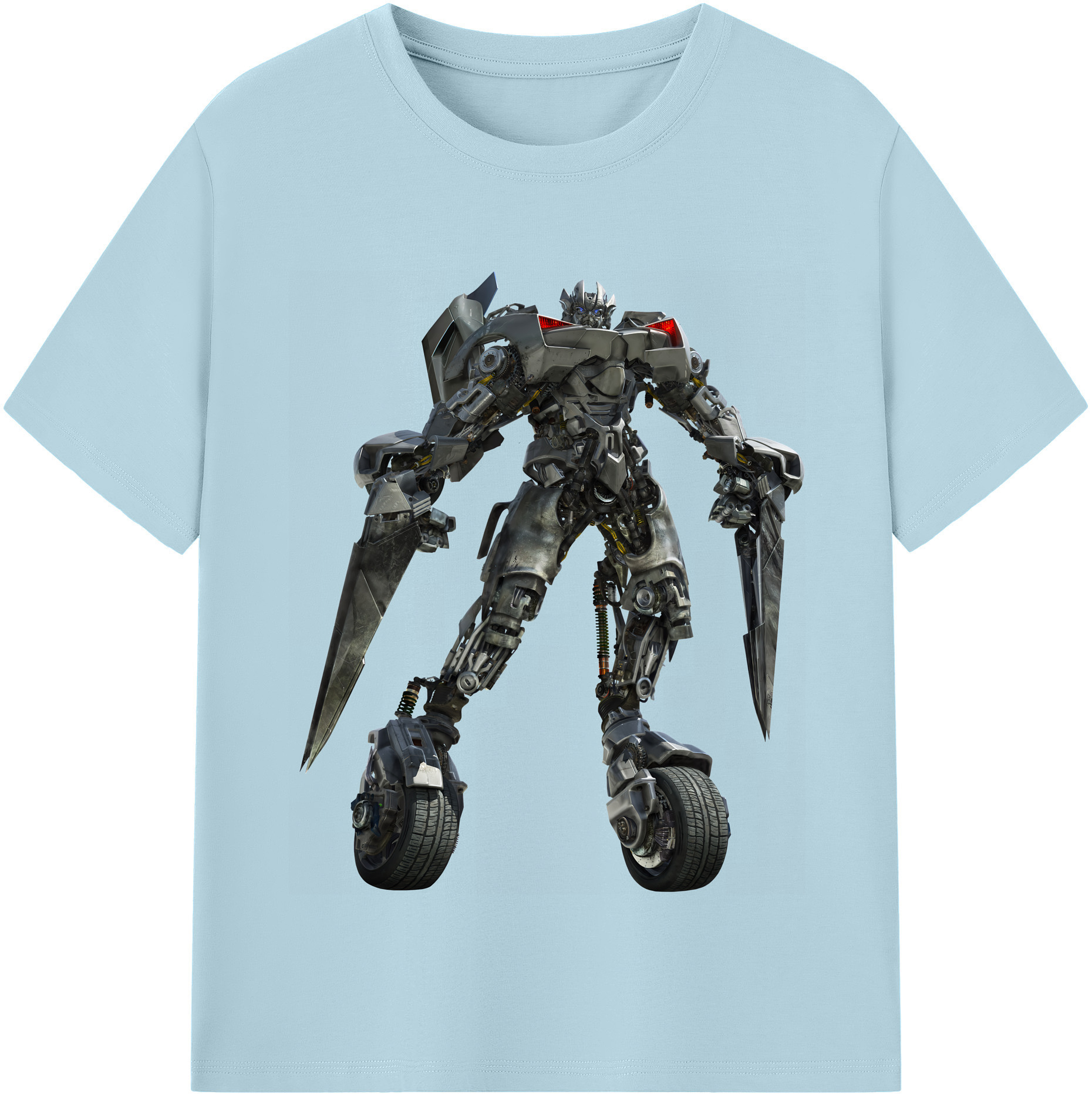 （画像用） Transformers トランスフォーマー 綿100％半袖Tシャツ（フロントプリント）